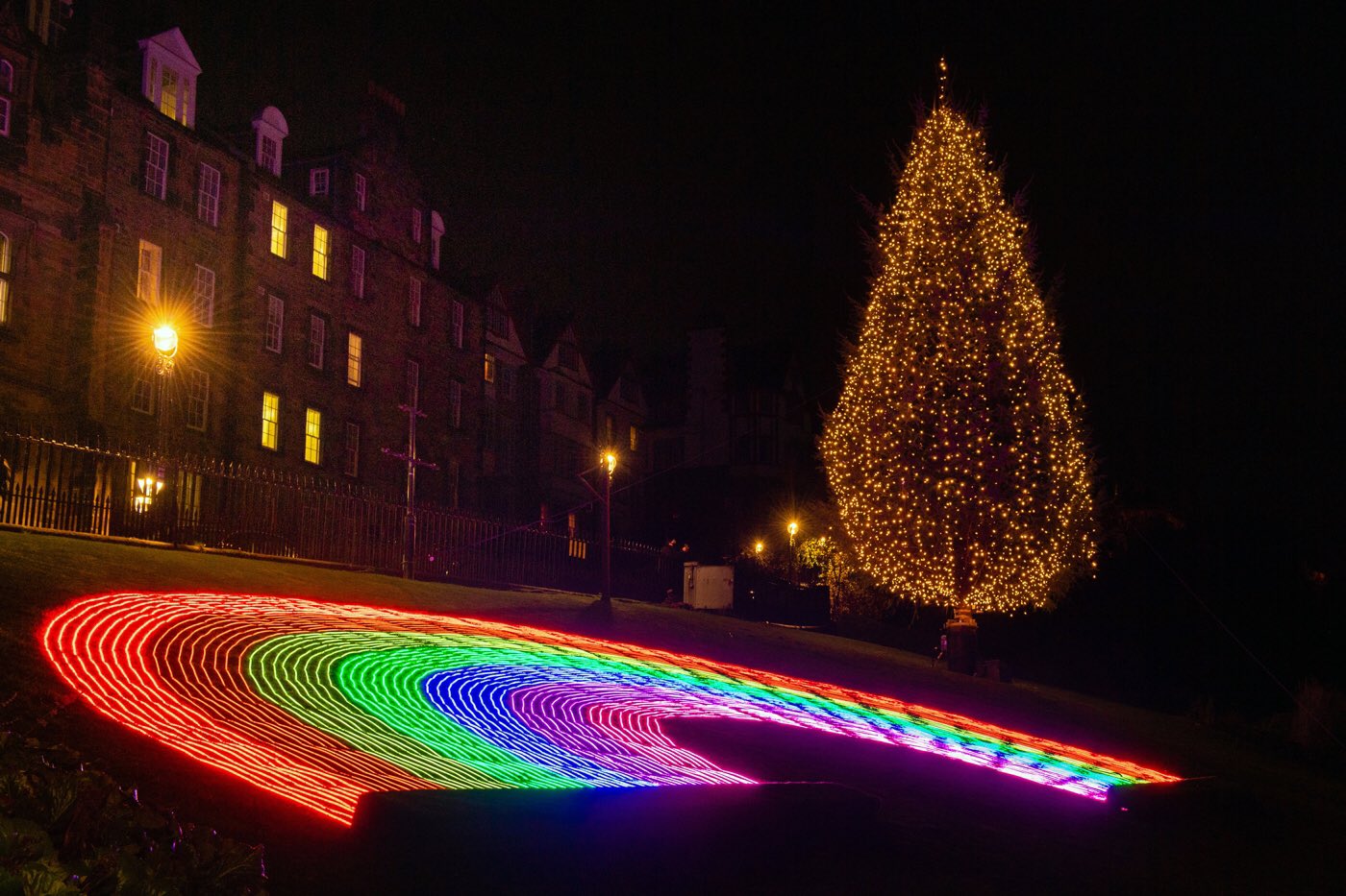 Christmas Tree, Rainbow